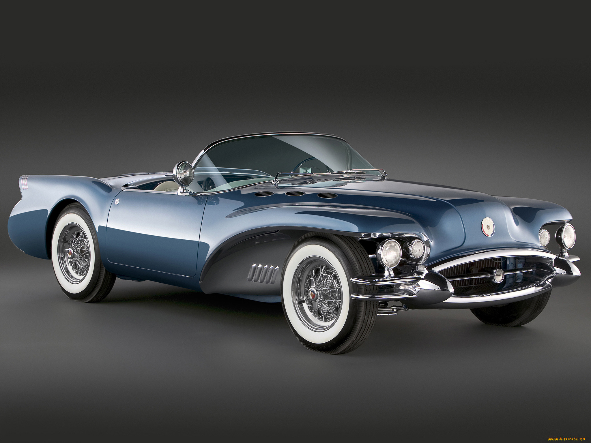 , buick, , , 1954, concept car, buick wildcat ii